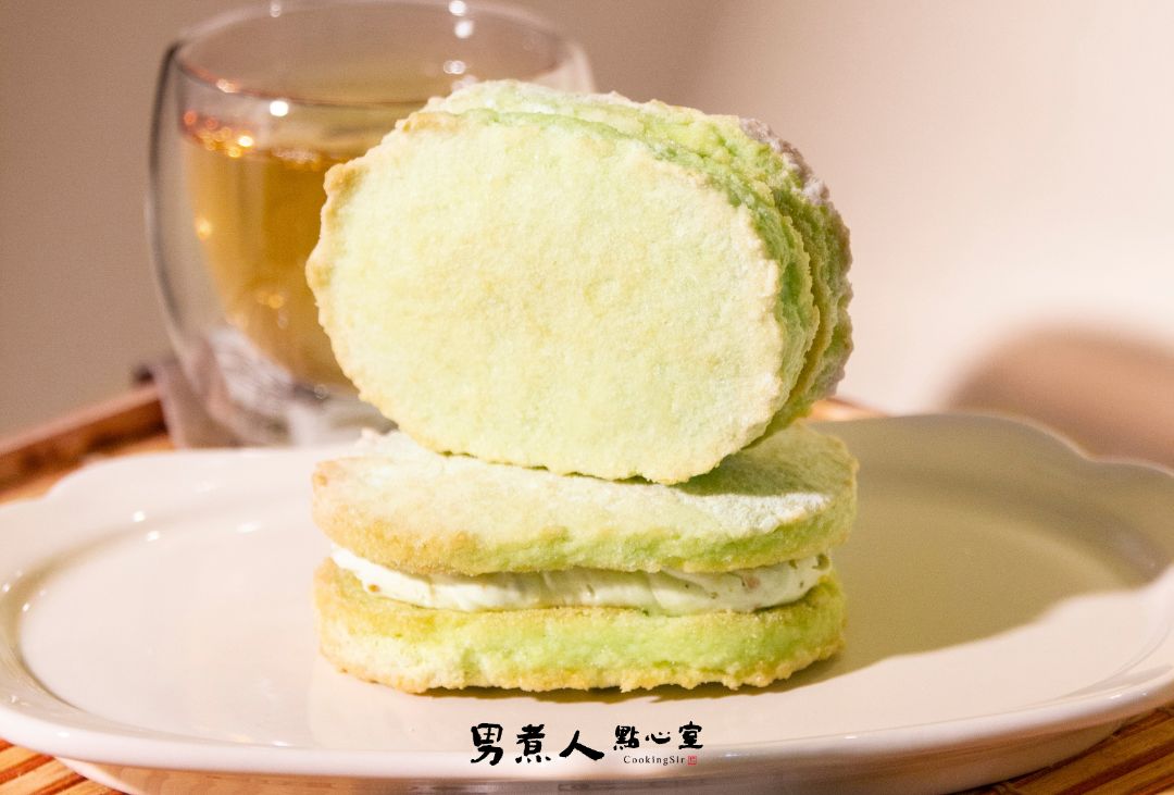 台北高級西點推薦：超人氣法式糕點，富含開心果碎與滑順奶油的開心果達克瓦茲
